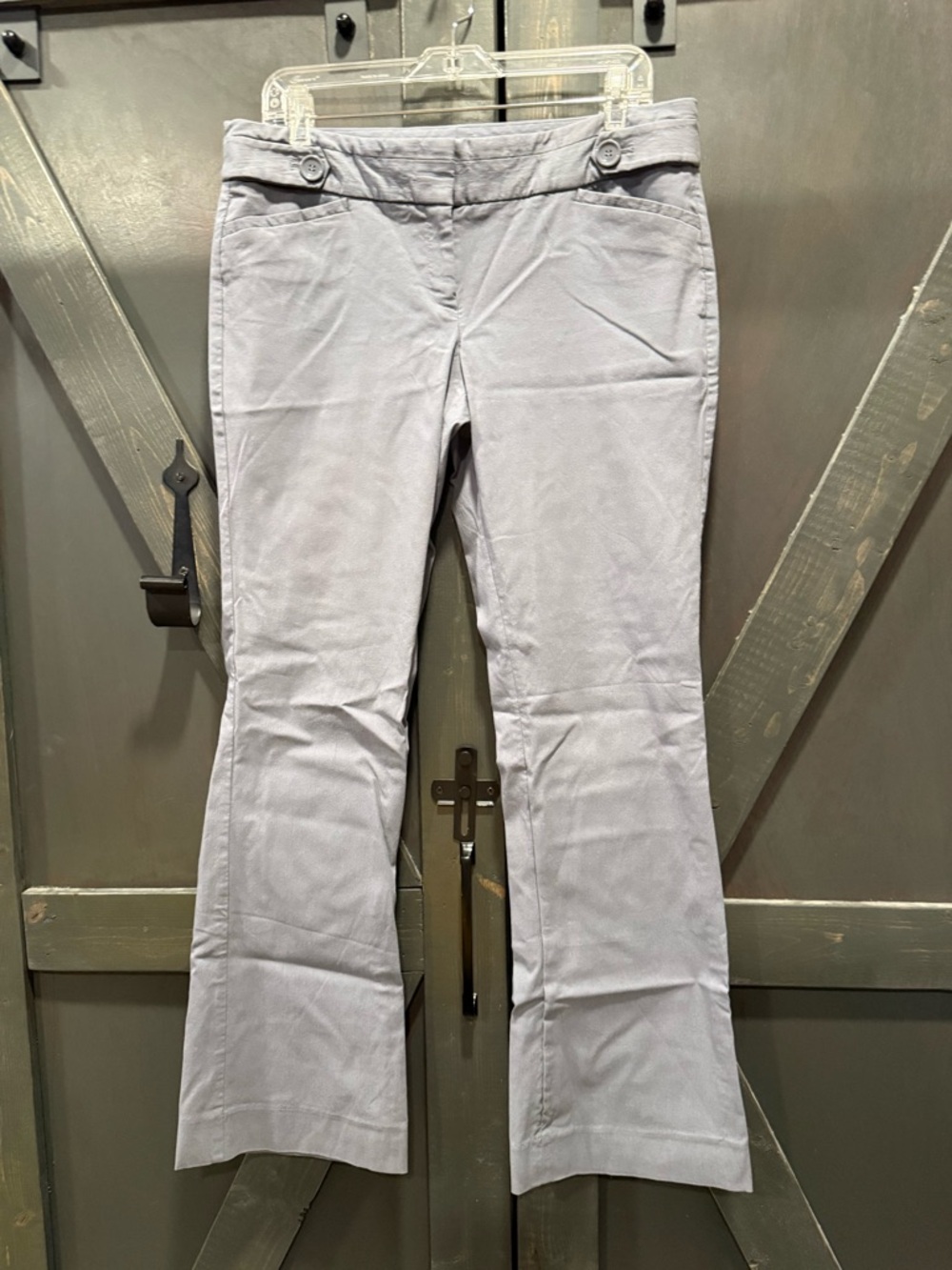 The Limited Light Gray Stretch Dress Pants